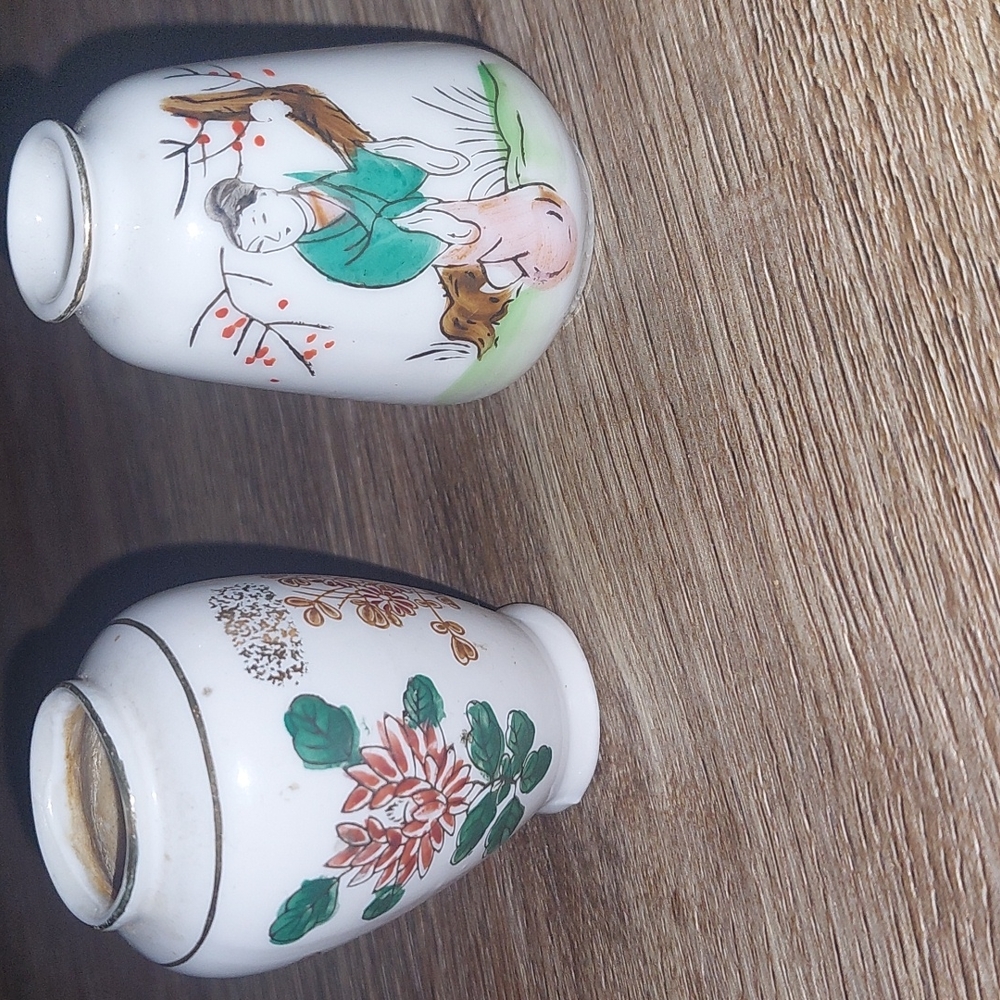 Japanese mini bud vases